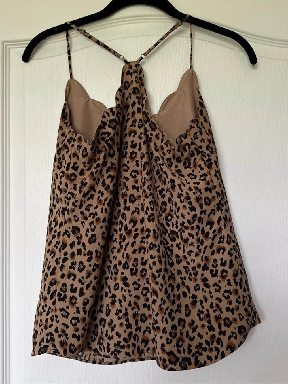J. Crew Leopard-Print Cami in Tan and Black